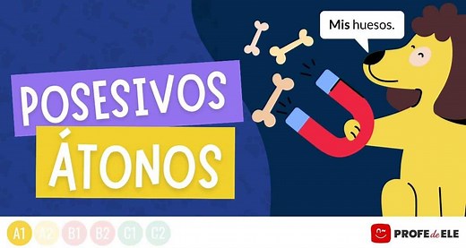 Los posesivos en español (1): Posesivos átonos