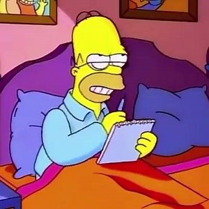 When you really have to study... :D by: The Simpson | Vines