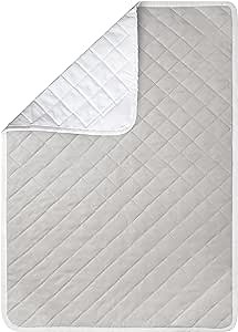 HOLDN’ STORAGE Ironing mat, Magnetic Laundry mat, 28.25” x 19”, Gray, Quilted, Washer and Dryer Countertop, Ironing pad