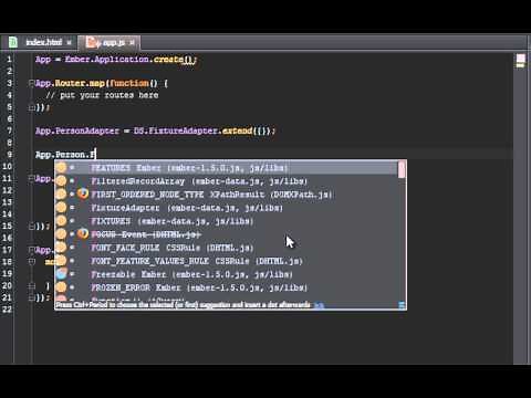 Mastering Ember Js - 16 defining ,creating and using models