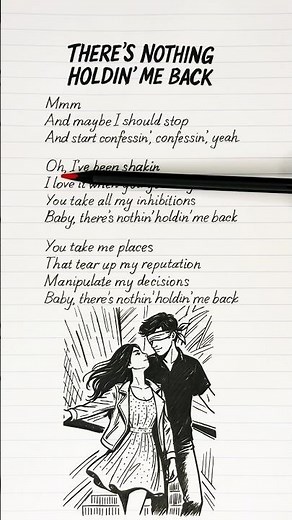 ❤️🎸 Nothing Holdin’ Me Back – Shawn Mendes (Lyrics + Subtitles)
