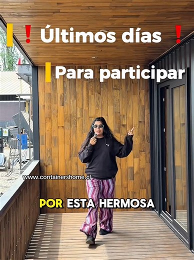 121K views · 47 reactions |  Imagínate quedarte fuera por un día… o por unas horas. La venta de Home Tickets termina la próxima semana, y después de eso no habrá vuelta atrás. Esta puede ser la última vez que tengas la oportunidad de tener tu casa modular, lista para llegar e instalar  No lo pienses más.  Asegura tu ticket ahora en www.containershome.cl antes del cierre final. | containershome.cl | Facebook
