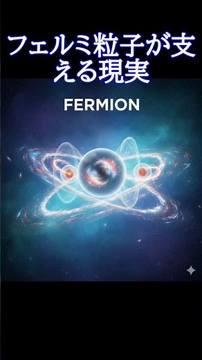 フェルミ粒子が支える世界