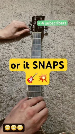 DON’T Blink… The String Gets Tighter Every Second 😳🎸