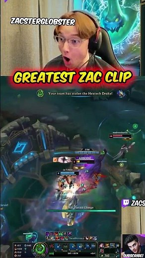 Most Insane Zac Clip You'll Seen #leagueoflegends