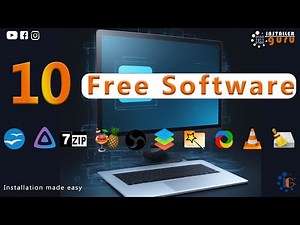 Top 10 Essential Free Software Tools You Need Right Now! #installerguru #techtips #freesoftware