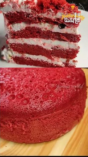Red velvet sponge cake recipe || short video || #short