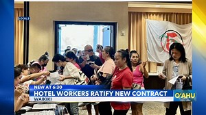 Hotel workers at 5 Marriott hotels in Waikiki ratify new contract