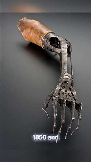 This Prosthetic Arm Is From the Victorian Era — 1850-1910 Technology #shorts #ytshorts