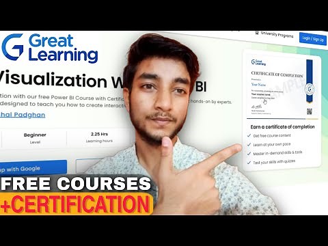 Great Learning Free Courses With Certificates | Best Online Courses With Certificates by TOP Company