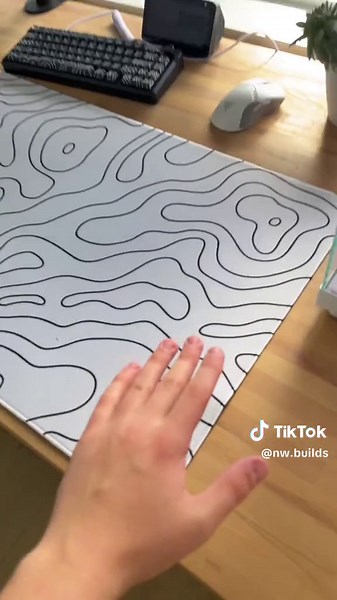 How to clean your mousepad #mousepad #cleaning #gamingsetup #keyboard #gamingkeyboard