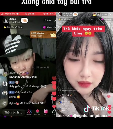 Xiang lên tiếng đính chính mối quan hệ với bùi trà #xiang #buitra #fypシ #xuhuong