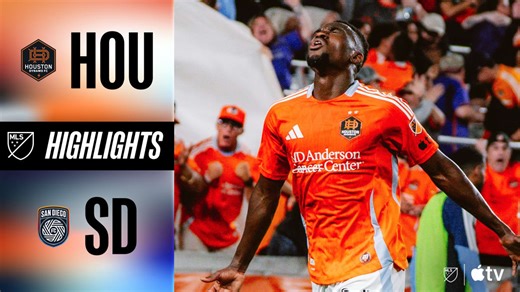 HIGHLIGHTS: Houston Dynamo FC vs. San Diego FC | April 22, 2026