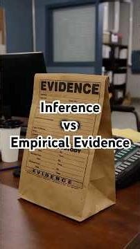 #inference vs #empiricalevidence #philosophy #science #reason