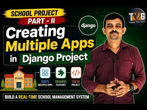 creating multiple apps under django project