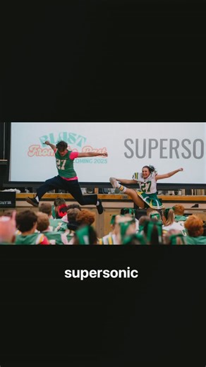 Bishop Blanchet High School on Instagram: "If it's homecoming-it's #supersonic💥 Full video ➡️ TikTok"