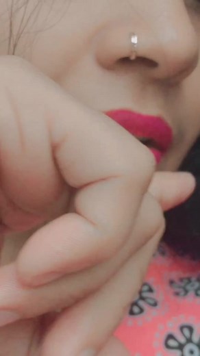 Bright Pink Lipstick Tutorial Featuring Smiling Female