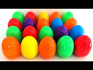 20 Surprise Eggs Unboxing