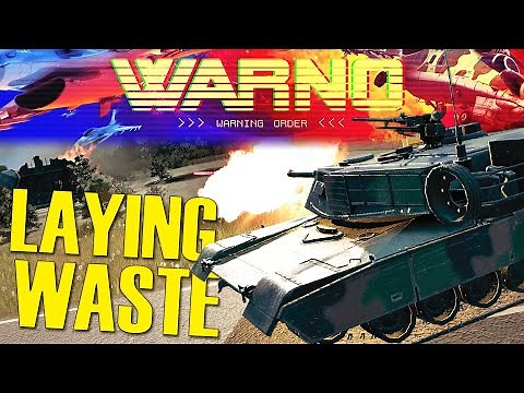 ULTIMATE DESTRUCTION in HUGE 10v10 MAP! | WARNO Gameplay