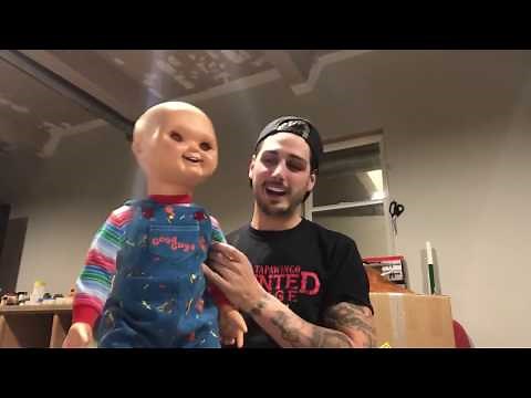 Trick or Treat Studios Good Guy Doll in person! Life-size Chucky Doll