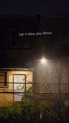 Your Mind Is Too Loud? Listen to This Rain 🌧️