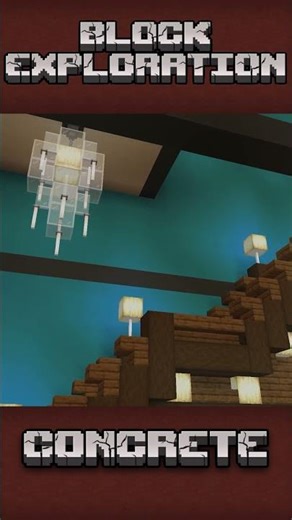 AMAZING CONCRETE BUILDS #minecraftbuilding #minecraftwiki #blockexploration #concrete