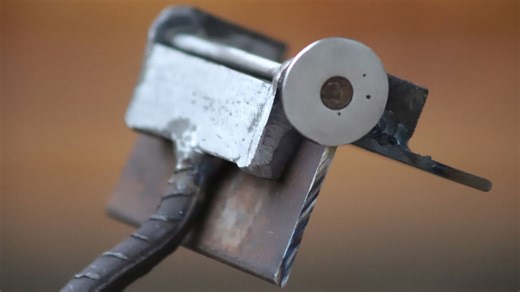 Very few people know how this tool that makes door hinges is made