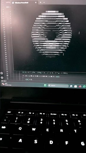 Coding Spinning Donut 🍩 💫#shorts