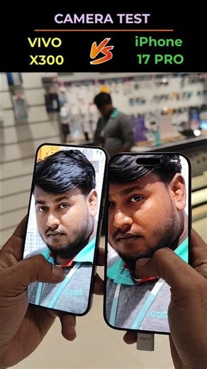 Vivo X300 vs iPhone 17 Pro Camera Test 🔥 | #vivox300 #vivox300pro #iphone17pro