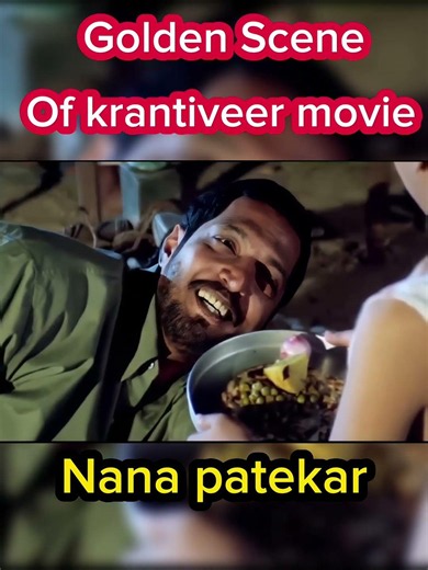 🔥 Nana Patekar's Powerful Acting | Golden Scene Of Krantiveer Movie 🎬