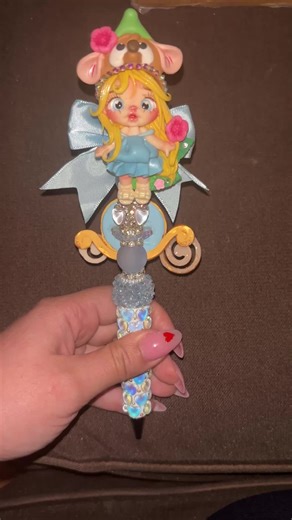 Inspired Cinderella Princess Pen #disneyprincess #disney #cinderella #beadablepens #smallbusiness - Link in Bio