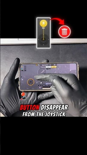 Sprint Button Remove - Fix Joystick Stuck Problem🕹️ #joystick #pubgmobile #Defaultergaming