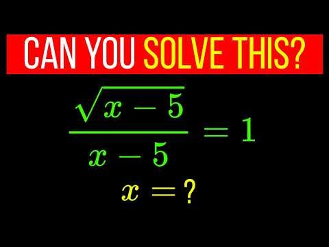 A Very Nice Square Root Problem | Can You Solve This Math Olympiad in 60 Seconds?