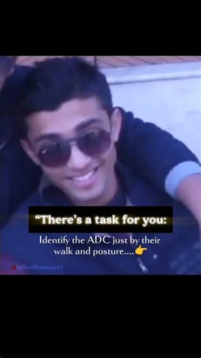 Only legends can spot the ADC by the way he stands.