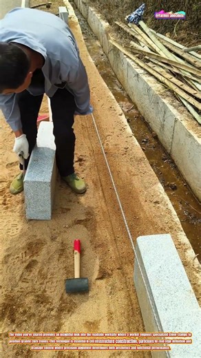 The Art of Installing Curb Stones with Lifting Clamps