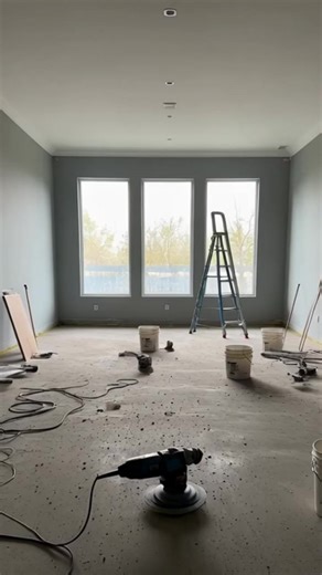 Luxury Home Office Transformation with Glowing Epoxy