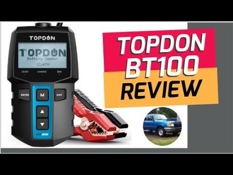 Topdon BT100 Battery and Charging System Tester - Review