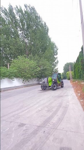Heavy Duty 3.5 Ton 7m Reach Telescopic Handler 4WD Off Road Telescopic Forklift #forklift