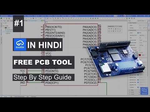 EasyEDA PCB Design Tutorial for Beginners | Free Online PCB Tool Explained (Hindi)