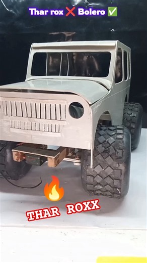 how to make a RC Thar rox 🔥#shorts