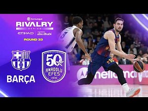 The Playoff Race got WILDER | FC Barcelona - Efes | R33 BASKETBALL HIGHLIGHTS 2025-26