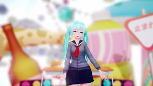 Melancholic - Hatsune Miku【MMD1080p60fps】