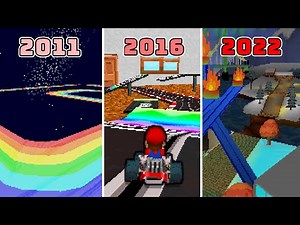 Evolution of Mario Kart DS Custom Tracks! (2011 - 2022)