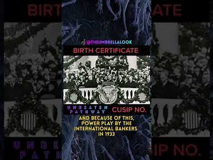 Birth Certificates, CUSIP Numbers & You! #birthcertificate #cusipnumber #abolishthefed#weareone