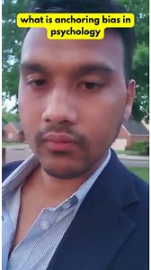 What is an example of anchoring bias? | Rafi Chowdhury