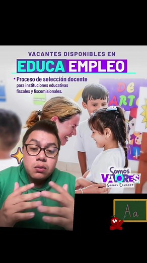 Ofertas de Empleo en Educación en Ecuador