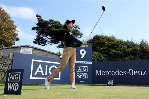 9.2K reactions · 12 shares | Full circle moments  Lydia Ko returns the trophy and passes on her wisdom to the next generation ⛳️ Mercedes-Benz | #ChampionMoments | AIG Women’s Open | Facebook
