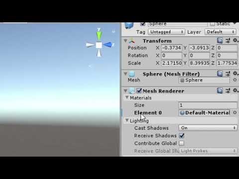 Créer des matériaux Unity