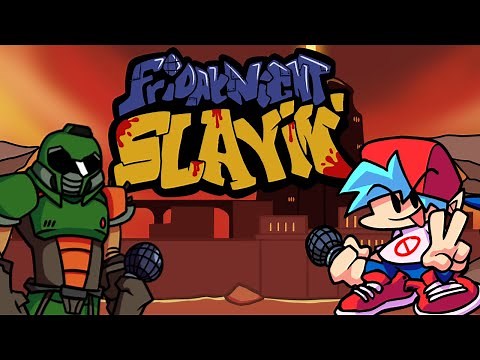 Friday Night Funkin: Vs Doom Slayer Mod Gameplay.