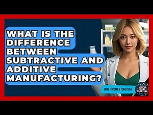 What Is The Difference Between Subtractive And Additive Manufacturing? - How It Comes Together